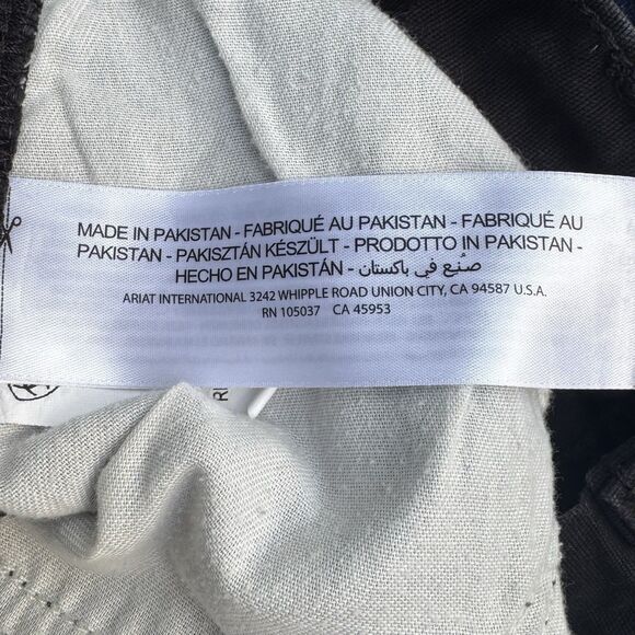 ARIAT Rebar M4 Relaxed Straight Black Jeans Pants 34x32 Durastretch Double Front - Picture 16 of 16